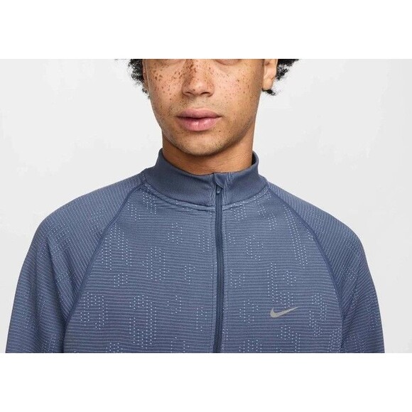 Nike Pinnacle Running Division Black Top 1/4 Zip Mens XL FZ1121-010 $150 NEW - Picture 2 of 10